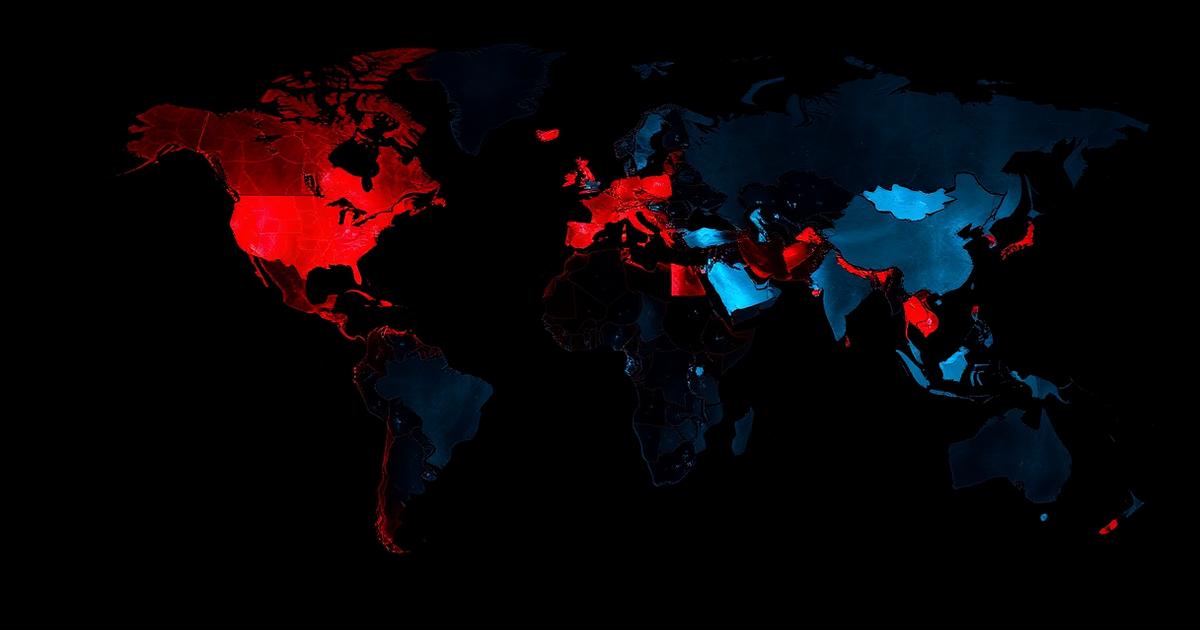 The Global Shock Map: Which Countries Break First